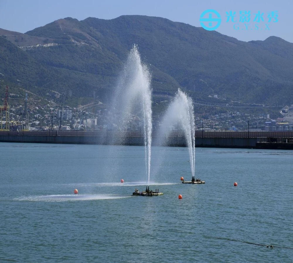 Super High 100 Meters High Spray Nozzles Fountain Musical Fountains